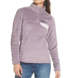 Patagonia Re-Tool Snap-T Fleece Pullover Purple